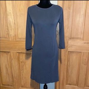 New! Honey & Lace Small Solid Gray Brea Dress!